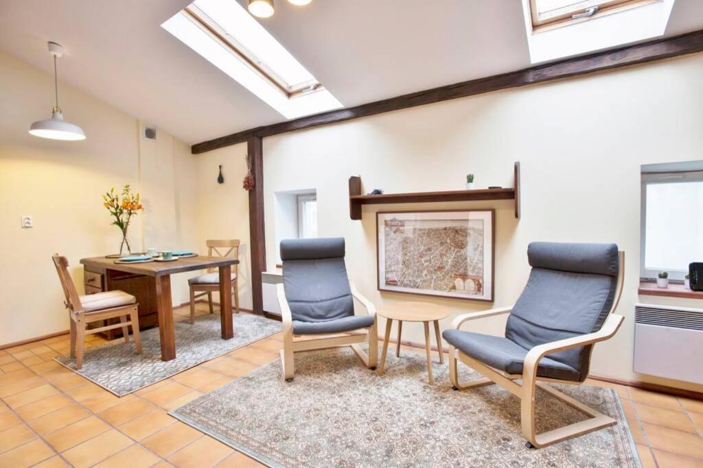 Bright Loft In Amazing Location Apartment Krakow Luaran gambar